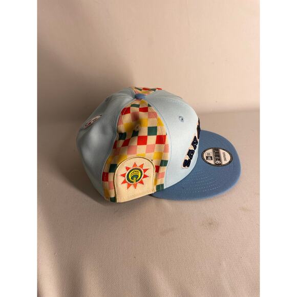 Men's New Era Light Blue San Antonio Spurs 2024/25 City Edition 9FIFTY Snapback - Picture 5 of 7